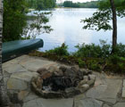 lake front fire pit